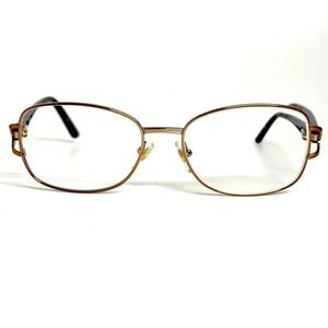 Persol 2572 488 Gold Tortoise Oval Eyeglasses Frames 52-16-135